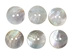 Akoya Mother of Pearl Button: 28L (17.8mm or 0.701&quot;) - 384-28L (Y2L)(Y3K)