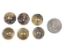 Akoya Mother of Pearl Button: 30L (19mm or 0.748") - 384-30L (Y2LC02)