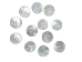 Smoked Akoya Mother of Pearl Button: 24L (15mm or 0.590") - 385-24L (Y2LC02)(Y1H)