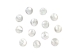 Smoked Akoya Mother of Pearl Button: 36L (23mm or 0.9") - 385-36L (Y2LC06)
