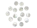 Smoked Akoya Mother of Pearl Button: 44L (28mm or 1.1") - 385-44L (Y2KC17)
