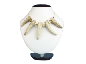 5-Antler Tip Necklace 