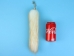 Imitation Fox Tail Keychain: Blond - 42-23BD-AS (Y1K)