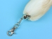 Imitation Fox Tail Keychain: Blond - 42-23BD-AS (K21)