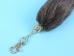Imitation Fox Tail Keychain: Dark Brown - 42-23DB-AS (Y1KRD)