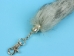 Imitation Fox Tail Keychain: Gray - 42-23GY-AS (Y1K)
