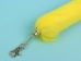 Imitation Fox Tail Keychain: Yellow - 42-23YL-AS (Y1K)