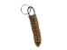 Rattlesnake Rattle and Leather Keychain: Jumbo - 42-31LJ (Y2L)