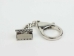 Nickel Lobster Clasp Keychain: 15x9 mm - 464-S1N-AS (Y1LC01)