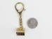 Gold Lobster Clasp Keychain: 18x17 mm - 464-S3G-AS (Y1LC06)