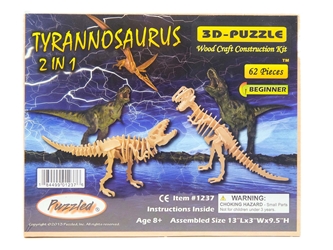 Tyrannosaurus Puzzle: 2-in-1 