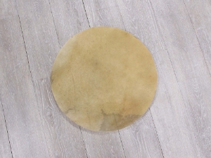 Elk Rawhide Drum Cover: 18" elk discs, elk rounds, elk drum covers