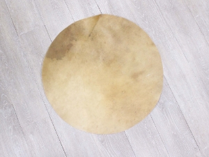 Moose Rawhide Drum Cover: 24" moose discs, moose rounds, moose drum covers
