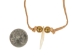 Real 1-Fox Tooth Necklace - 560-1001 (Y2KC04)