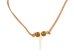 Real 1-Fox Tooth Necklace - 560-1001 (Y2KC04)