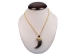 Real Black Bear 1-Claw Necklace: Jumbo Claw - 560-JBC01 (Y2KC11)