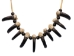 Real Black Bear 10-Claw Necklace - 560-RBC10 (Y1KC06)