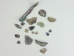Paua Shell Pieces: Natural: Unsorted (1/4 lb) - 565Z-TPNUK-AS