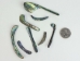 Paua Shell Wings/Fans: Satin: Unsorted (1/4 lb) - 565Z-TPWSU-AS