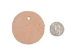 Leather Round with Hole - 572-23H