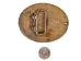 Rattlesnake Belt Buckle: Half Head and Rattle - 598-BB405 (Y1XC02)