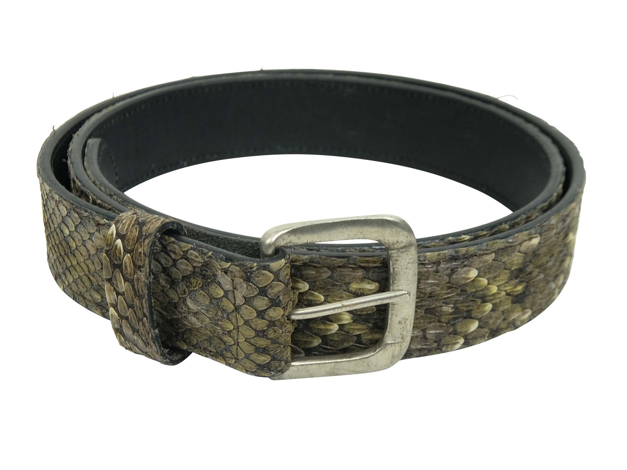 rattlesnake belt buckle
