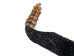 1" Real Rattlesnake Hat Band with Rattle and Rattle Pin - 598-HB199 (Y2L)