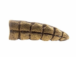 Brass Coated Rattle Pin for Hat Band 