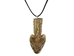 Real Rattlesnake Head Necklace with Mouth Closed - 598-J80C-AS (Y2J)
