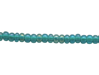 10/0 Seedbead Translucent Iris Green (500 g bag) glass beads