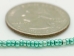 10/0 Czech Glass Seedbead Green Metallic (500 g bag) - 65002294s (Y3M)