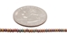 10/0 Czech Glass Seedbead Shiny Copper Aurora Borealis (500 g bag) - 65002336s (H)