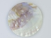 Freshwater Mother Of Pearl Button: 100L (63.5mm or 2.5&quot;) - 675-100L (Y2L)