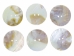 Freshwater Mother Of Pearl Button: 100L (63.5mm or 2.5") - 675-100L (Y2GC04)