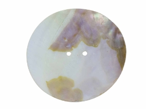 Freshwater Mother Of Pearl Button: 140L (88.9mm or 3.5") 