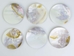 Freshwater Mother Of Pearl Button: 160L (101.6mm or 4&quot;) - 675-160L (Y2L)