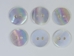 Freshwater Mother Of Pearl Button: 24L (15mm or 0.59&quot;) - 675-24L (Y2K)