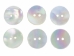 Freshwater Mother Of Pearl Button: 28L (17.8mm or 0.7") - 675-28L (Y2KC15)(Y1H)