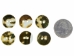 Freshwater Mother Of Pearl Button: 28L (17.8mm or 0.7") - 675-28L (Y2KC15)(Y1H)