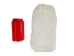 Rabbit Fur Massage Mitt: No Thumb: Lined: White - 696-9NTULWH-S (Y1LRQ)