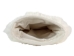 Rabbit Fur Massage Mitt: No Thumb: Lined: White - 696-9NTULWH-S (Y1LRQ)