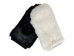 Rabbit Fur Massage Mitt: No Thumb: Lined: Yin/Yang (Pair) - 696-9NTULYY-P (Y1LRQ)