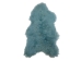 Dyed Icelandic Sheepskin: Aquamarine: 100-110cm or 40" to 44" - 7-10AQ-AS (Y1LRS)