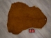 Dyed Icelandic Sheepskin Shearling: Suede: Cognac (sq ft) - 7-50-CGW-AS (Y1L)