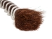 Single Drawn Horse Tail Hair: Brown: 13" to 15" (lb) - 702-BRTS13 (K22)