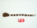 Single Drawn Horse Tail Hair: Brown: 22" to 25" (lb) - 702-BRTS22 (Y1K)
