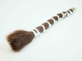 Single Drawn Horse Tail Hair: Brown: 22" to 25" (lb) 