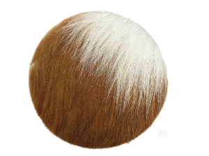 Cow Skin Coaster: Round 