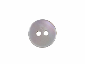 Brown Mother Of Pearl Button: 16L (10.5mm or 0.413") 