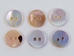 Brown Mother Of Pearl Button: 16L (10.5mm or 0.413&quot;) - 872-16L (C9)